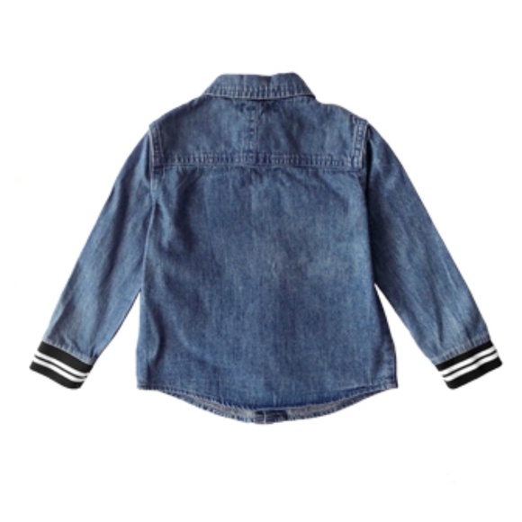 7 For All Mankind Boys' Denim Button-Down & Twill Pants Set - Picture 3 of 8